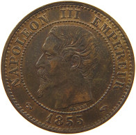 FRANCE 2 CENTIMES 1855 A Napoleon III. (1852-1870) #t058 0145 - 2 Centimes