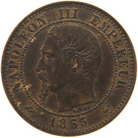 FRANCE 2 CENTIMES 1855 A Napoleon III. (1852-1870) #t016 0221 - 2 Centimes