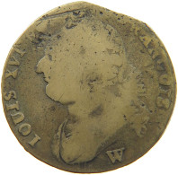 FRANCE 12 DENIERS 1792 W Louis XVI (1774-1793) #a059 0331 - 1791-1792 Constitución 