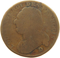 FRANCE 12 DENIERS 1793 D Louis XVI (1774-1793) #c060 0237 - 1792-1804 1ère République (An I – An XII)