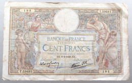 FRANCE 100 FRANCS 1938  #alb052 0747 - Autres & Non Classés