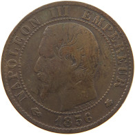 FRANCE 5 CENTIMES 1856 BB Napoleon III. (1852-1870) #c080 0343 - 5 Centimes