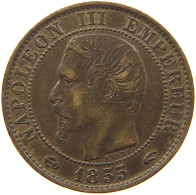 FRANCE 5 CENTIMES 1855 A Napoleon III. (1852-1870) #s007 0125 - 5 Centimes