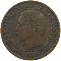 FRANCE 5 CENTIMES 1855 A Napoleon III. (1852-1870) #a011 0279 - 5 Centimes