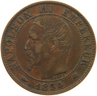 FRANCE 5 CENTIMES 1854 K Napoleon III. (1852-1870) #t016 0179 - 5 Centimes