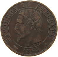 FRANCE 5 CENTIMES 1854 BB Napoleon III. (1852-1870) #s077 0371 - 5 Centimes