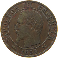 FRANCE 5 CENTIMES 1854 B Napoleon III. (1852-1870) #a095 0197 - 5 Centimes