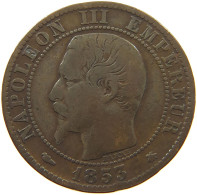 FRANCE 5 CENTIMES 1853 BB Napoleon III. (1852-1870) #a059 0201 - 5 Centimes