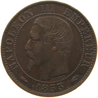 FRANCE 5 CENTIMES 1853 A Napoleon III. (1852-1870) #c018 0189 - 5 Centimes