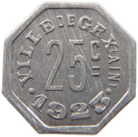 FRANCE 25 CENTIMES 1923 GEX #t130 0639 - Andere & Zonder Classificatie