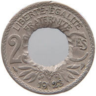 FRANCE 25 CENTIMES 1923 TOOLED #a060 0385 - Andere & Zonder Classificatie