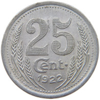 FRANCE 25 CENTIMES 1922 EURE LOIR #t130 0611 - Sonstige & Ohne Zuordnung