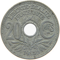 FRANCE 20 CENTIMES 1945  #s023 0087 - 20 Centimes