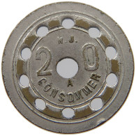 FRANCE 20 CENTIMES  CONSOMMER #t130 0337 - Altri & Non Classificati