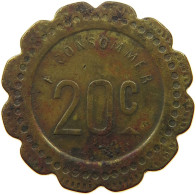 FRANCE 20 CENTIMES  CONSOMMER #t130 0279 - Altri & Non Classificati