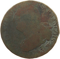 FRANCE 2 SOLS 1793 W Louis XVI (1774-1793) #c033 0207 - 1792-1804 Erste Französische Republik