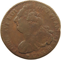 FRANCE 2 SOLS 1793 LAN 5 BB Louis XVI (1774-1793) #c004 0283 - 1792-1804 Primera República 