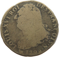 FRANCE 2 SOLS 1792 MONTPELLIER Louis XVI (1774-1793) #c060 0051 - 1791-1792 Constitution