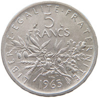 FRANCE 5 FRANCS 1965  #a057 0637 - 5 Francs