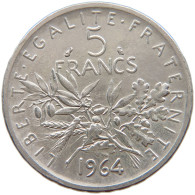 FRANCE 5 FRANCS 1964  #a068 0657 - 5 Francs