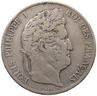 FRANCE 5 FRANCS 1847 A LOUIS PHILIPPE I. (1830-1848) #c058 0081 - 5 Francs