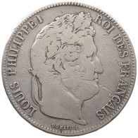 FRANCE 5 FRANCS 1834 W LOUIS PHILIPPE I. (1830-1848) #a001 0093 - 5 Francs