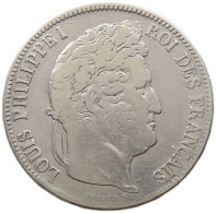 FRANCE 5 FRANCS 1834 A LOUIS PHILIPPE I. (1830-1848) #a001 0125 - 5 Francs