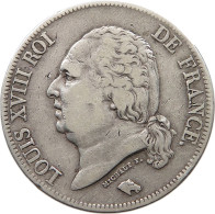 FRANCE 5 FRANCS 1823 I LIMOGES LOUIS XVIII. (1814, 1815-1824) #t090 0053 - Sonstige & Ohne Zuordnung