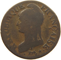 FRANCE 5 CENTIMES AN 8 AA  #c033 0045 - 5 Centimes