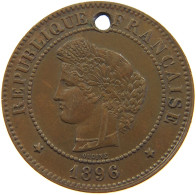 FRANCE 5 CENTIMES 1896 A  #a011 0287 - 5 Centimes