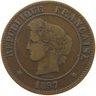 FRANCE 5 CENTIMES 1897 A  #a011 0295 - 5 Centimes