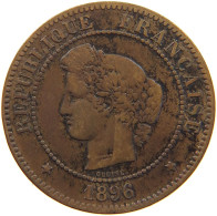 FRANCE 5 CENTIMES 1896 A  #c046 0111 - 5 Centimes