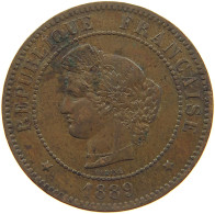 FRANCE 5 CENTIMES 1889 A  #c052 0469 - 5 Centimes