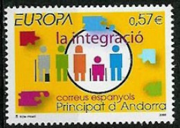 Europa CEPT 2006 Andorre Espagnol - Andorra Y&T N°323 - Michel N°333 *** - 0,57€ EUROPA - 2006