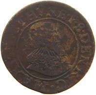 FRANCE BERRI DOUBLE TOURNOIS 1636 Boisbelle Et Henrichemont (principauté De), Maximilien I #c045 0025 - Berri