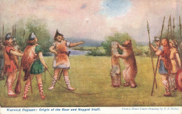 ARTS - Peintures Et Tableaux - Origin Of The Bear And Ragged Staff - Warwick Pageant - Carte Postale Ancienne - Paintings