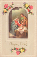 FÊTES ET VOEUX - Joyeux Noël - Scène De La Nativité - Crèche - Carte Postale Ancienne - Otros & Sin Clasificación