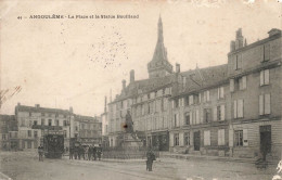 FRANCE - Angoulème - La Place Et La Statue Bouillard - Carte Postale Ancienne - Angouleme