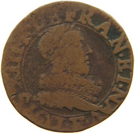 FRANCE DOUBLE TOURNOIS 1633 E LOUIS XIII. (1610–1643) #c024 0519 - 1610-1643 Luigi XIII Il Giusto