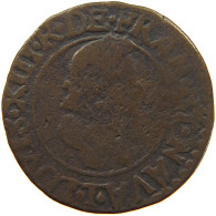 FRANCE DOUBLE TOURNOIS 1615 LOUIS XIII. (1610–1643) #s012 0217 - 1610-1643 Luigi XIII Il Giusto