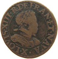 FRANCE DOUBLE TOURNOIS 1614 X AMINES LOUIS XIII. (1610–1643) #c034 0207 - 1610-1643 Ludwig XIII. Der Gerechte