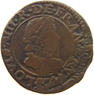 FRANCE DOUBLE TOURNOIS 1614 K LOUIS XIII. (1610–1643) #c022 0459 - 1610-1643 Ludwig XIII. Der Gerechte