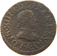 FRANCE DOUBLE TOURNOIS 1611 LOUIS XIII. (1610–1643) #a016 0053 - 1610-1643 Luis XIII El Justo