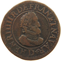 FRANCE DOUBLE TOURNOIS 1610 D HENRI IV. (1589-1610) #s019 0243 - 1589-1610 Henry IV The Great