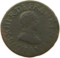 FRANCE DOUBLE TOURNOIS 1611 LOUIS XIII. (1610–1643) #a016 0059 - 1610-1643 Ludwig XIII. Der Gerechte