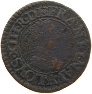 FRANCE DENIER 1617 A LOUIS XIII. (1610–1643) #c034 0241 - 1610-1643 Louis XIII Le Juste