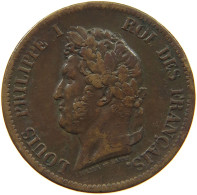 FRANCE COLONIES 5 CENTIMES 1841 A LOUIS PHILIPPE I. (1830-1848) #t152 0105 - Colonie Francesi (1817-1844)