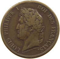 FRANCE COLONIES 5 CENTIMES 1841 A LOUIS PHILIPPE I. (1830-1848) #t158 0659 - Französische Kolonien (1817-1844)