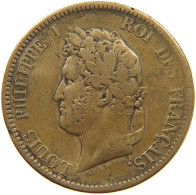 FRANCE COLONIES 5 CENTIMES 1839 A LOUIS PHILIPPE I. (1830-1848) #t138 0047 - Colonies Générales (1817-1844)