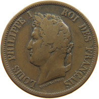 FRANCE COLONIES 10 CENTIMES 1841 A LOUIS PHILIPPE I. (1830-1848) #t161 0183 - Colonie Francesi (1817-1844)